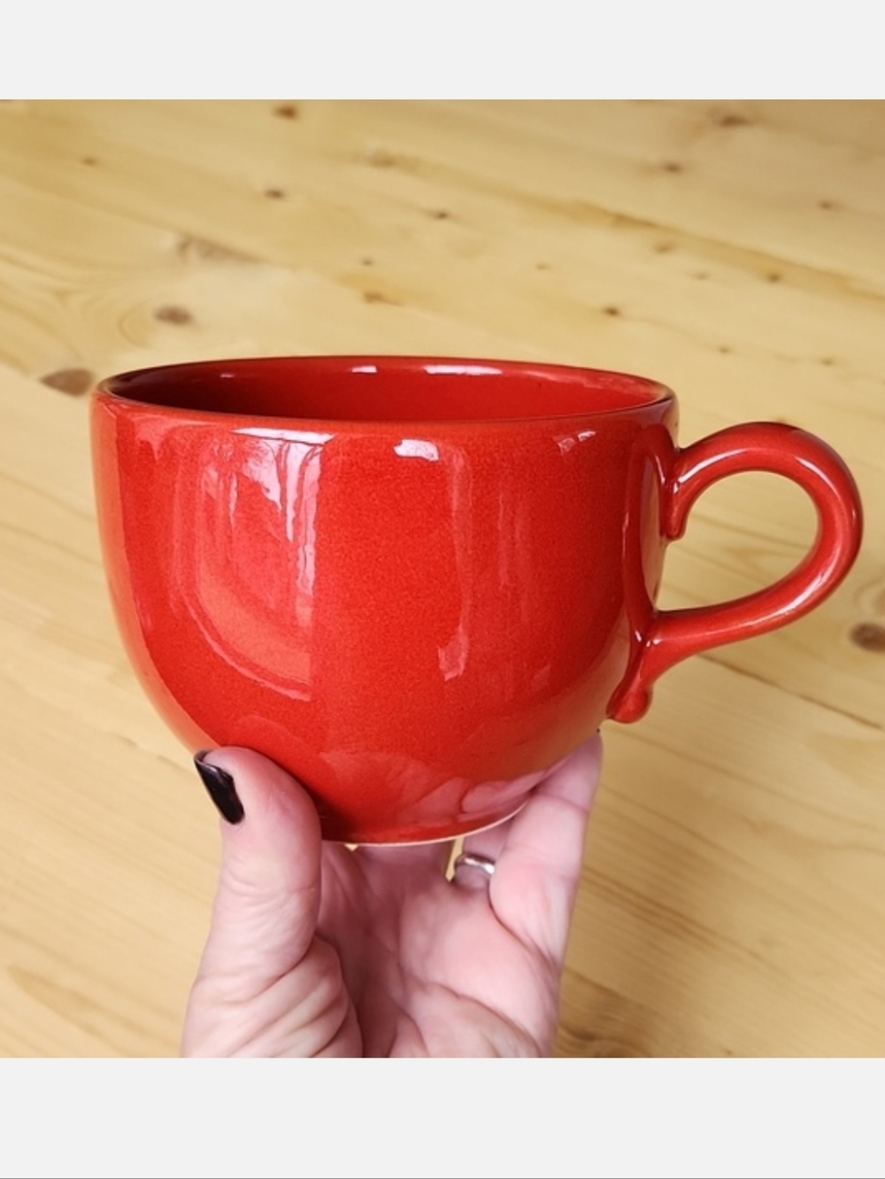 Waechtersbach Spain Fun Factory Red Jumbo Cup Mug